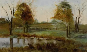 Lake Gardner by Charles Harold Davis Oil Painting