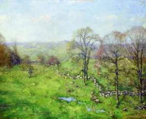 May Morning painting by Charles Harold Davis