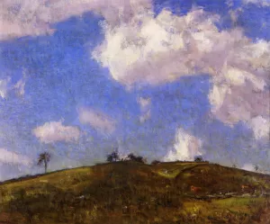 Under Summer Skies by Charles Harold Davis Oil Painting