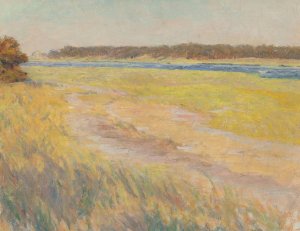 Spring Afternoon Landscape by Charles Henry Hayden Oil Painting