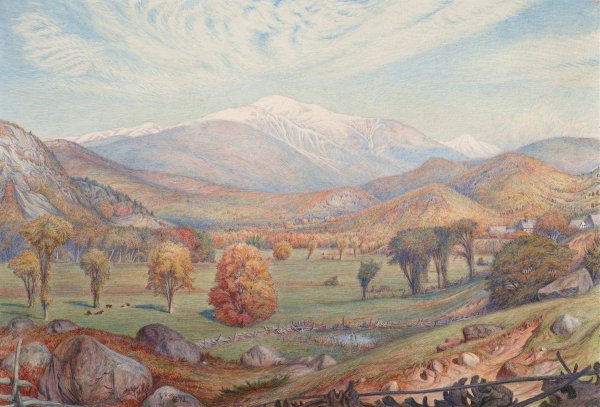 Main Product Photo of Mount Washington  Painting by Charles Herbert Moore