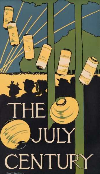The July Century  by Charles Herbert Woodbury - Hand-Painted Oil Painting Reproduction