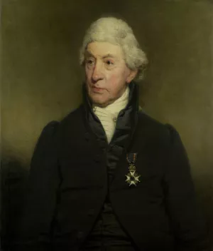 Christiaan Everhard Vaillant by Charles Howard Hodges Oil Painting