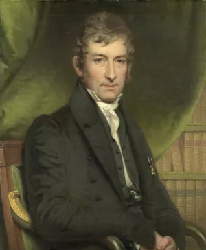 Johan Fraser by Charles Howard Hodges Oil Painting