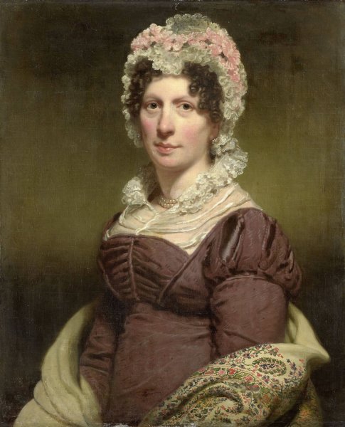 Portrait of a Woman  by Charles Howard Hodges - Hand-Painted Oil Painting Reproduction