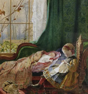 Sunny Days by Charles James Lewis Oil Painting