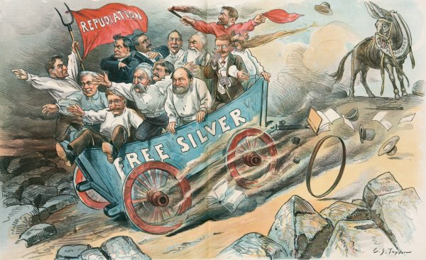 A down-hill movement  by Charles Jay Taylor - Hand-Painted Oil Painting Reproduction