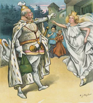 Lohengrin Reed is wanted in New York by Charles Jay Taylor Oil Painting