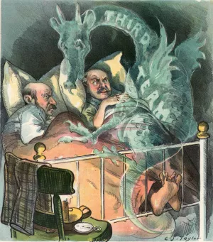 Their nightmare by Charles Jay Taylor Oil Painting