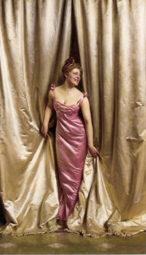 The Entrance by Charles Joseph Soulacroix Oil Painting