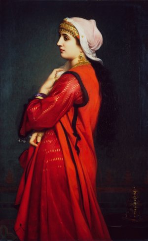 An Armenian Woman by Charles Landelle Oil Painting
