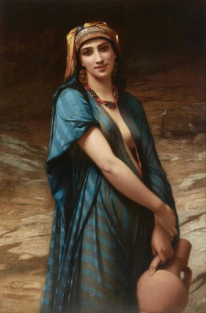 Fetching Water by Charles Landelle Oil Painting