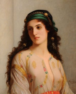 Juive de Tanger by Charles Landelle Oil Painting