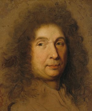 Autoportrait de Charles Lebrun by Charles Le Brun Oil Painting