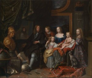 Everhard Jabach by Charles Le Brun Oil Painting