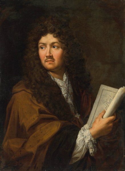 Portrait of Francois Michel le Tellier, marquis de Louvois  by Charles Le Brun - Hand-Painted Oil Painting Reproduction