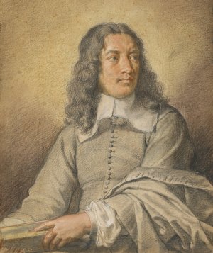 Portrait of M. Quatrehomme du Lys by Charles Le Brun Oil Painting