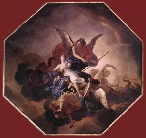 The Triumph of Faith by Charles Le Brun - Oil Painting Reproduction