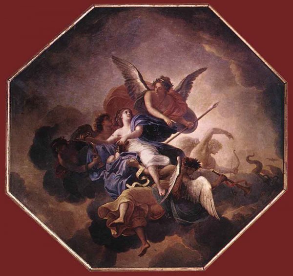 Main Product Photo of The Triumph of Faith Painting by Charles Le Brun