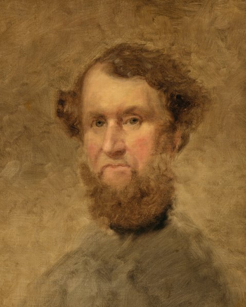 Cyrus Hall McCormick  by Charles Loring Elliott - Hand-Painted Oil Painting Reproduction