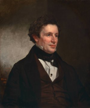 James C. McGuire by Charles Loring Elliott Oil Painting