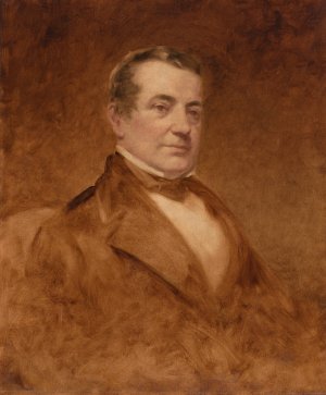 Washington Irving by Charles Loring Elliott Oil Painting
