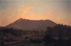 Mount Mansfield from Underhill painting by Charles Louis Heyde