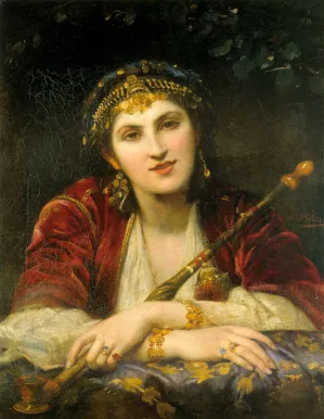 La Belle Orientale painting by Charles Louis Mueller