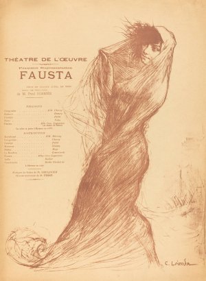 Fausta by Charles-Lucien Leandre Oil Painting