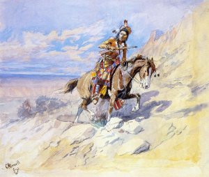 Indian on Horseback