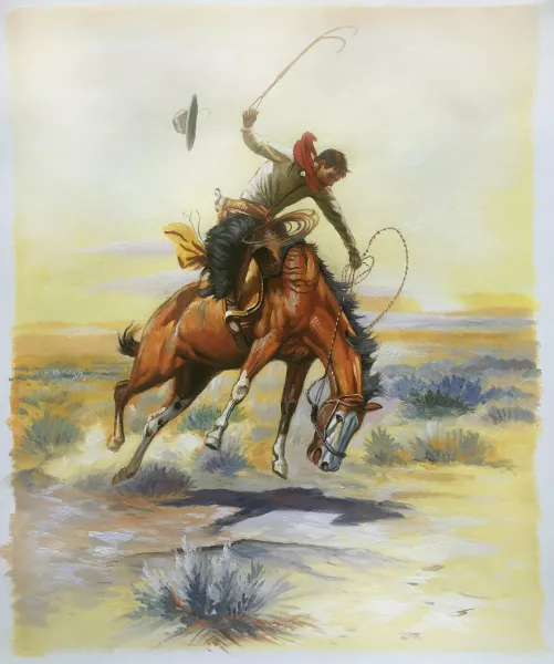 The Bucker Oil Painting Reproduction