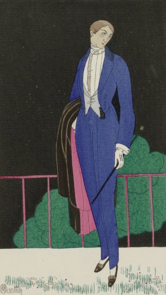 Main Product Photo of Habit nouveau par Kriegck  Painting by Charles Martin