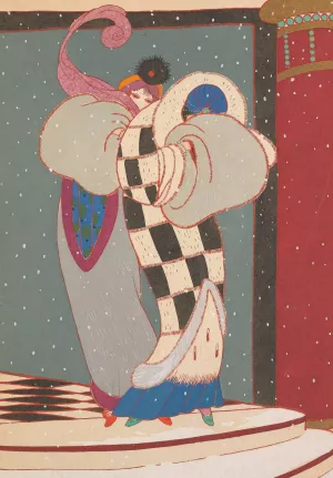 La Neige by Charles Martin Oil Painting
