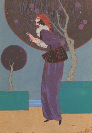 Les Lucioles by Charles Martin Oil Painting