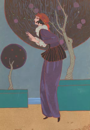 Les Lucioles by Charles Martin Oil Painting