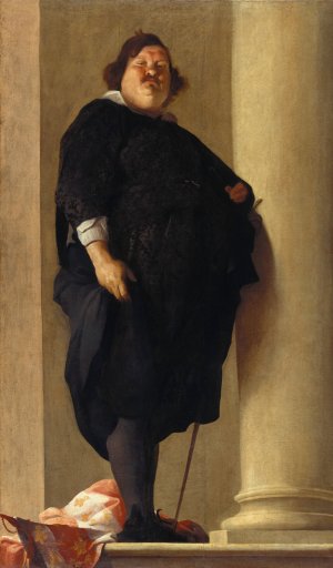 Portrait of a Gentleman by Charles Mellin Oil Painting