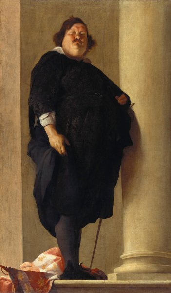 Portrait of a Gentleman  by Charles Mellin - Hand-Painted Oil Painting Reproduction