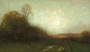 The Close of Day by Charles Melville Dewey Oil Painting