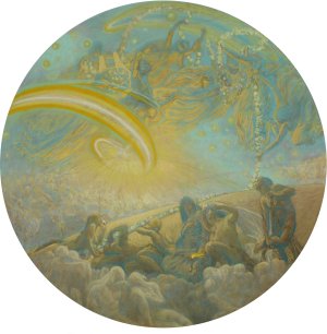 Rythmus by Charles Mertens Oil Painting