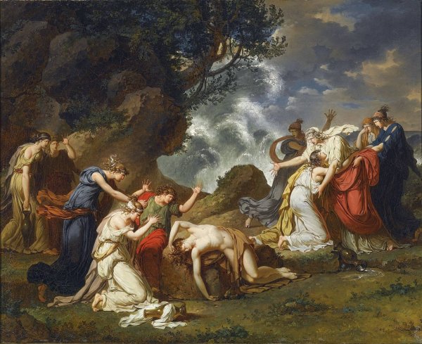 Main Product Photo of A Scene From Classical Mythology Painting by Charles Meynier