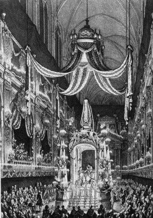 Funeral Pomp of the Dauphine, Marie-Therese of Spain