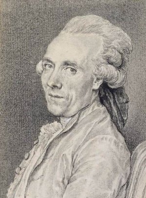 Portrait of Claude-Joseph Vernet Oil painting by Charles-Nicolas Ii Cochin