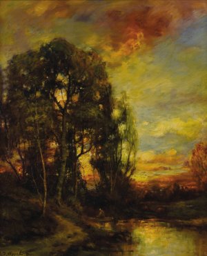 End of the Day by Charles P. Appel Oil Painting