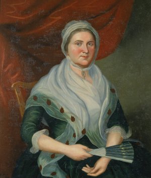 Emily Smiley Snowden by Charles Peale Polk Oil Painting