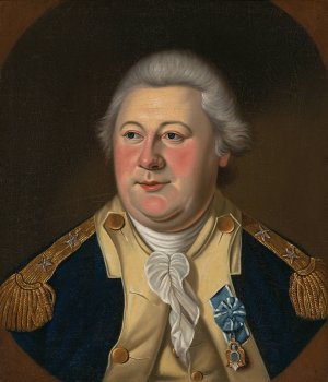 Henry Knox by Charles Peale Polk Oil Painting