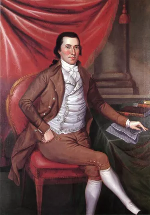 Isaac Hite by Charles Peale Polk - Oil Painting Reproduction