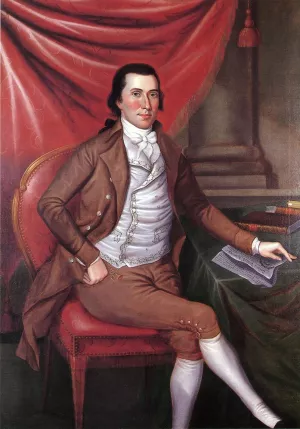 Isaac Hite Oil painting by Charles Peale Polk