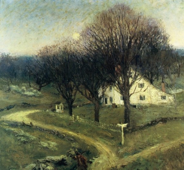 Main Product Photo of Emmets Corner Painting by Charles R Bacon