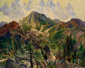 Road In The Cuyamacas by Charles Reiffel Oil Painting