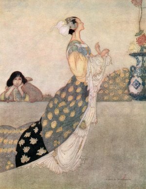 She Will Pass Me By by Charles Robinson Oil Painting